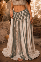 Gonna in macramè | Beach cover up Macramè Skirt