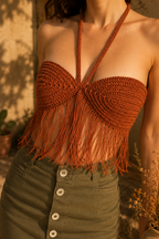 Bikini con frange