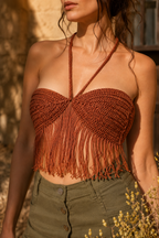 Bikini con frange